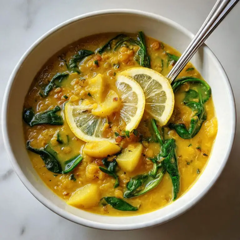 Easy Lemon Lentil Soup Recipe