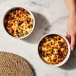 Cheesy Low-Carb Pizza Bowls with Sausage and Veggies Recipe