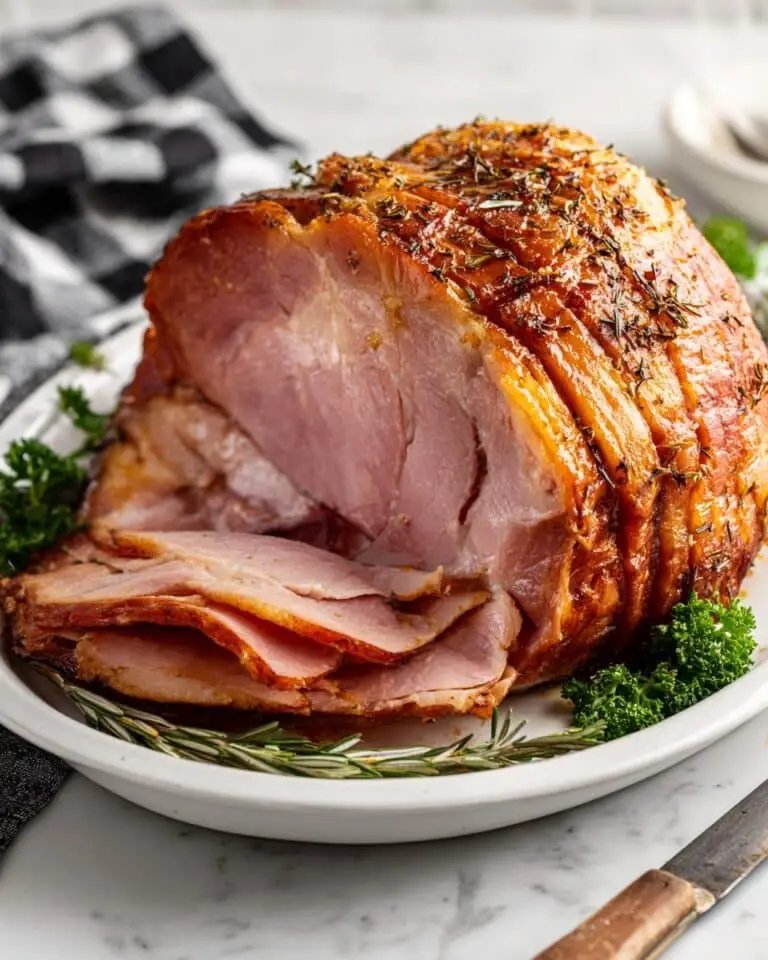 Mustard Herb Ham Recipe