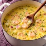 Shrimp, Bacon, and Corn Chowder with Potatoes Recipe