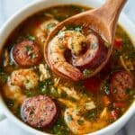 Slow Cooker Cajun Chicken and Sausage Gumbo Recipe