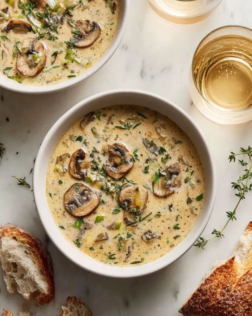 Creamy Boursin Chicken Soup Recipe