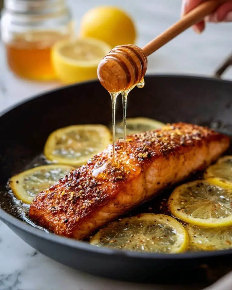Gordon Ramsay Honey-Garlic Glaze for Salmon Recipe