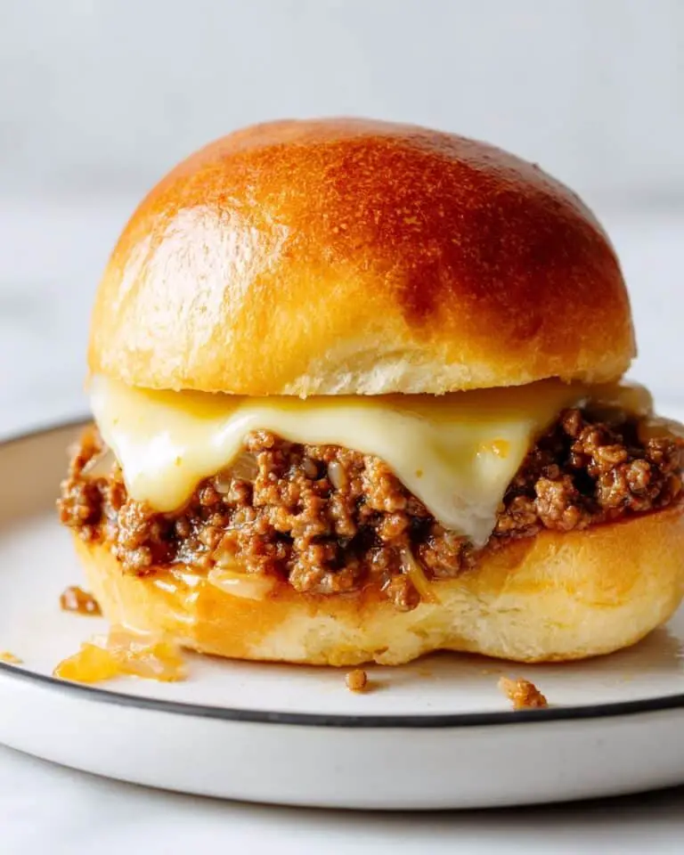 Beer Cheese Sloppy Joe Sandwiches Recipe