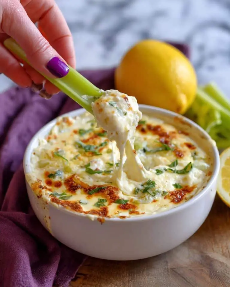 Hot Baked Crab Dip with Cream Cheese Recipe