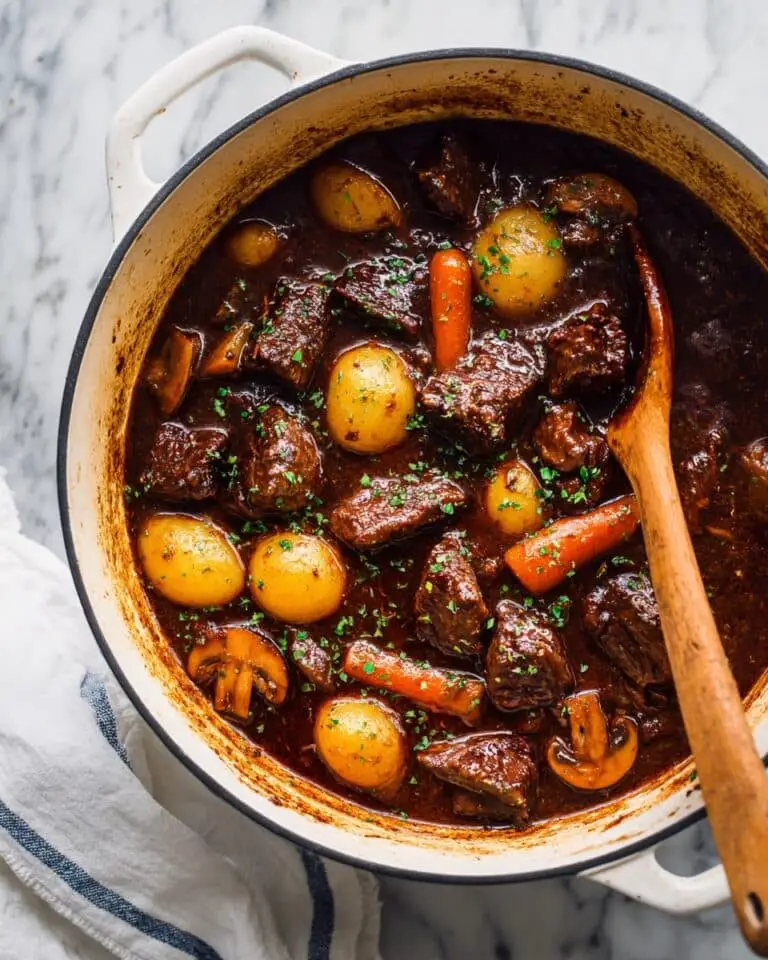 Ultimate Beef Stew with Mushrooms Recipe