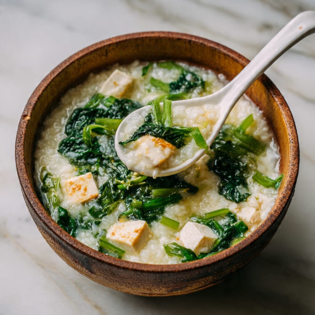 Vegan Lettuce Congee: Light & Refreshing Recipe
