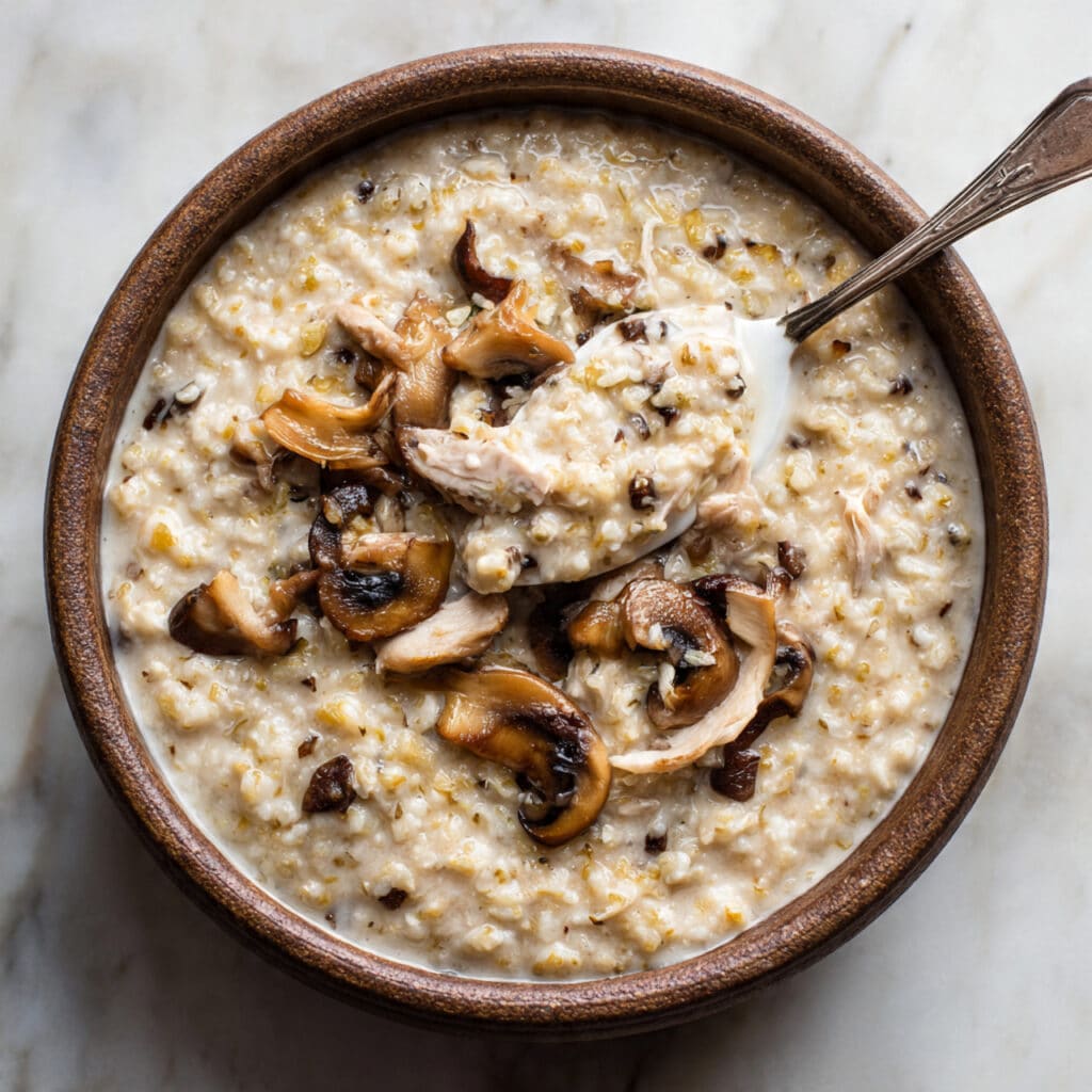 Classic Chicken & Shiitake Mushroom Congee: A Nutritious Comfort Food Recipe