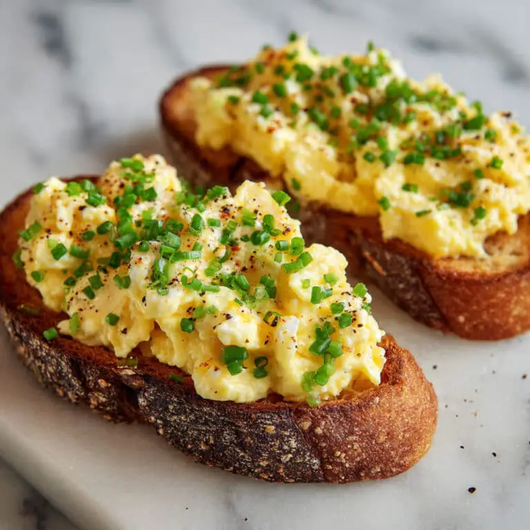 Easy 6-Ingredient Egg and Ricotta Toast Recipe