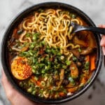 Vegan Korean Spicy Stir-Fried Ramyeon Recipe