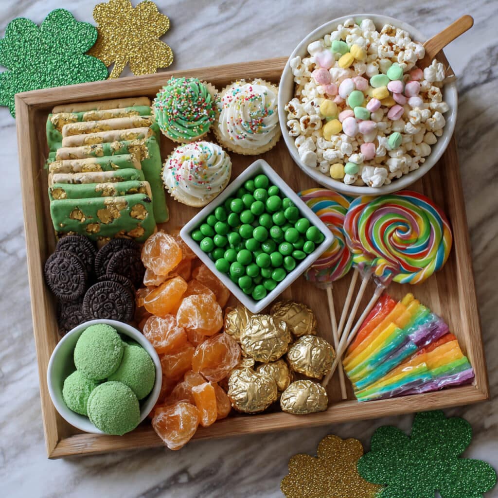 St. Patrick’s Day Green Snack Board Recipe