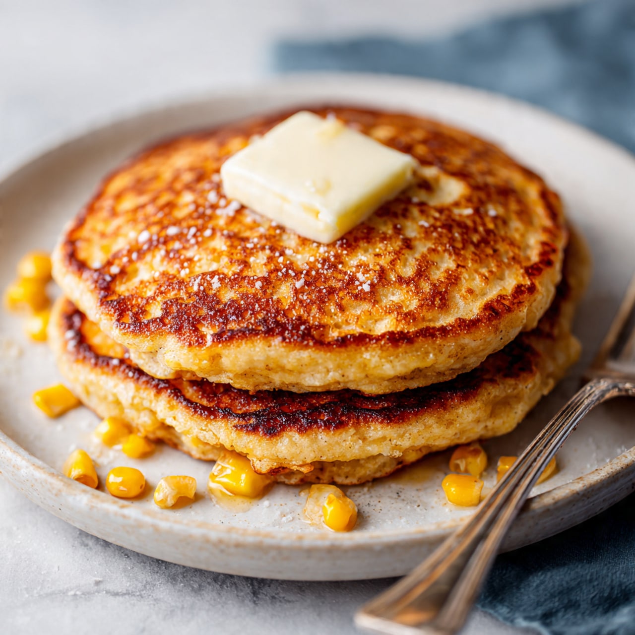 Venezuelan Sweet Corn Cachapas: Delicious Cheesy Corn Pancakes