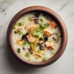 Salmon & Shiitake Mushroom Congee: Nutritious & Flavorful Recipe