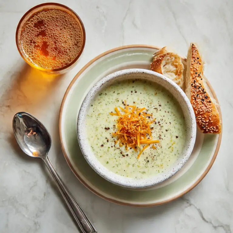Easy Broccoli Cheddar Soup Recipe