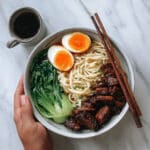 Rich Belly Ramen with Soy Eggs Recipe