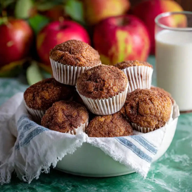 Apple Muffins with Cinnamon Sugar Recipe