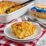 Creamy Jiffy Corn Pudding with Whole Corn and Sour Cream Recipe