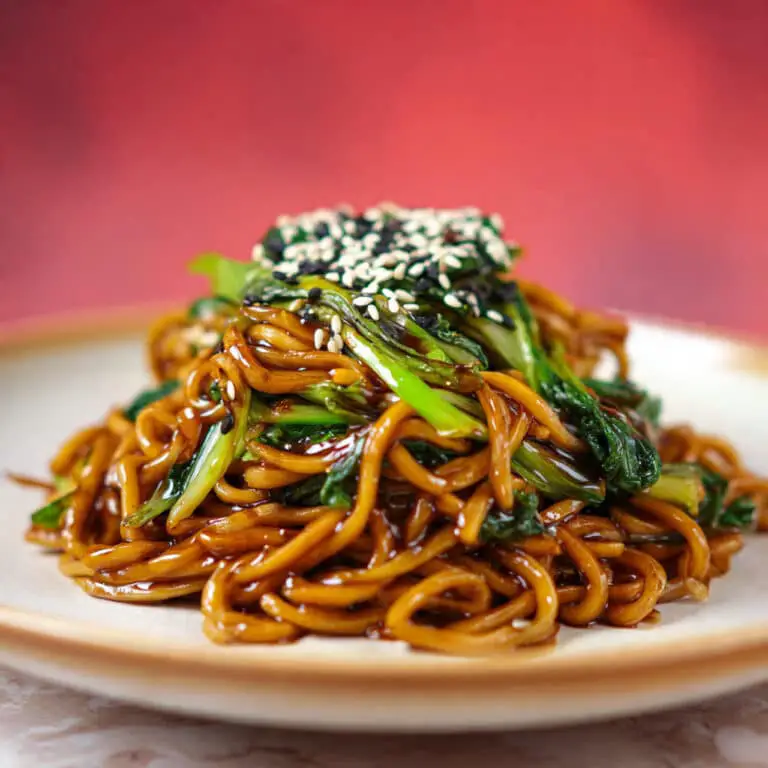 Easy Savory Yaki Udon Noodles Recipe