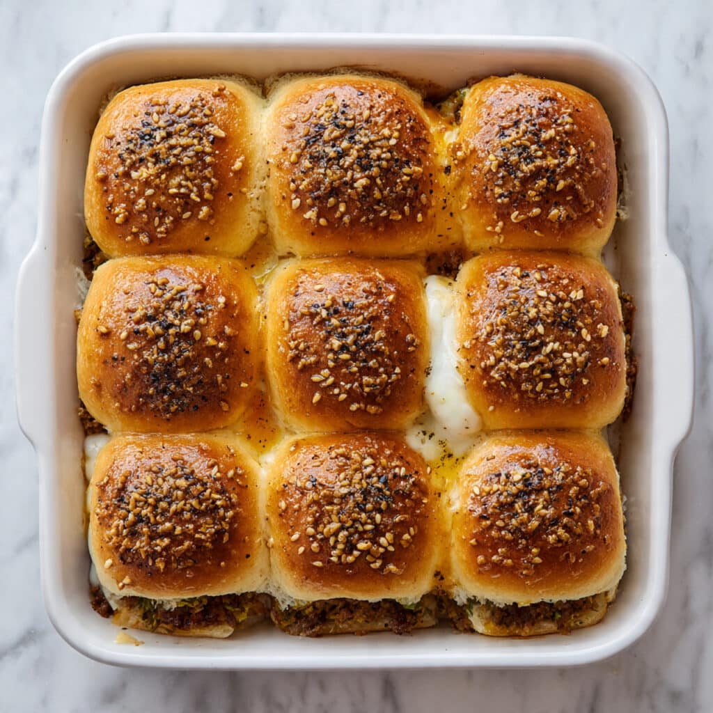 Oven-Baked Turkey and Cheese Sliders Recipe