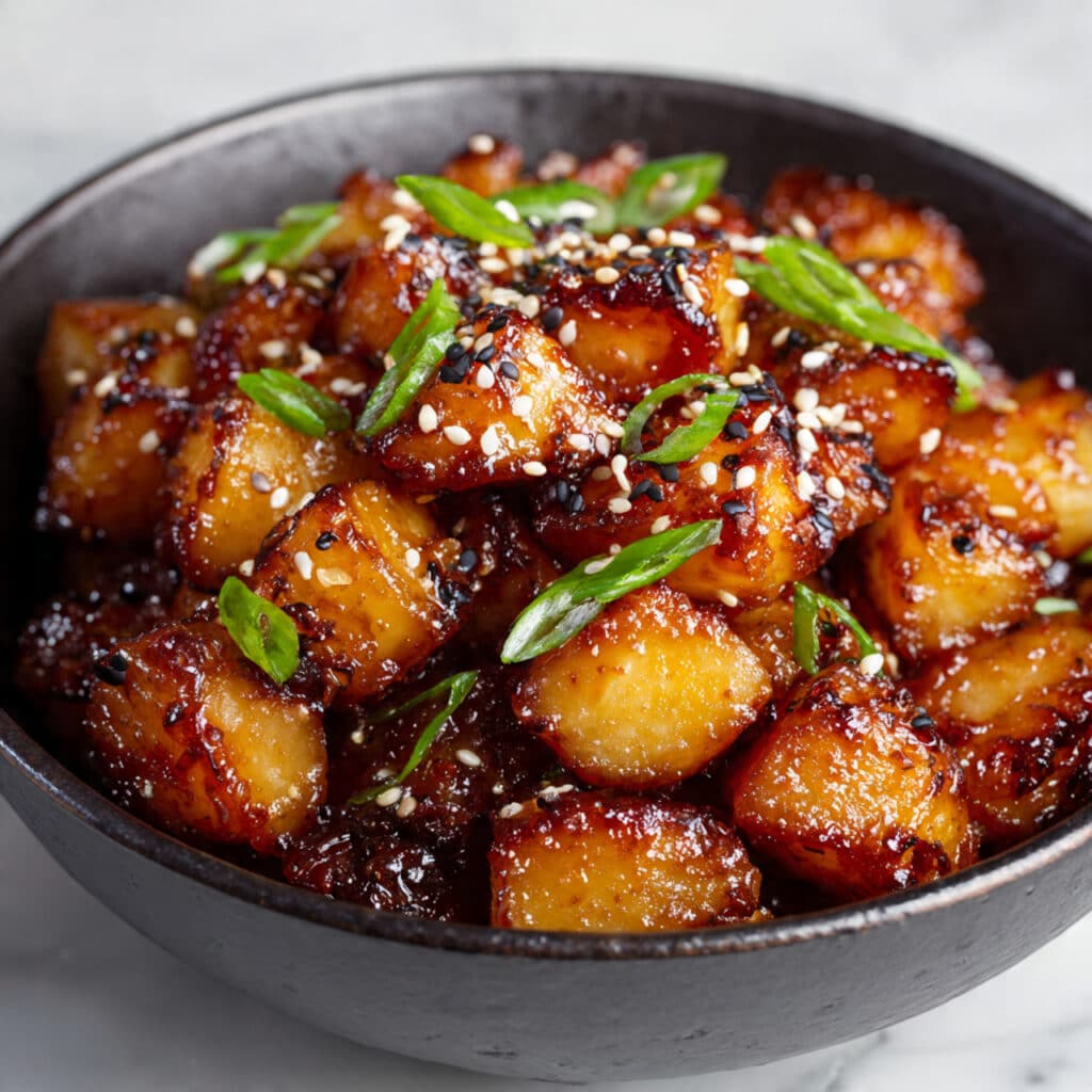 Korean Braised Potatoes (Gamja Jorim) Recipe