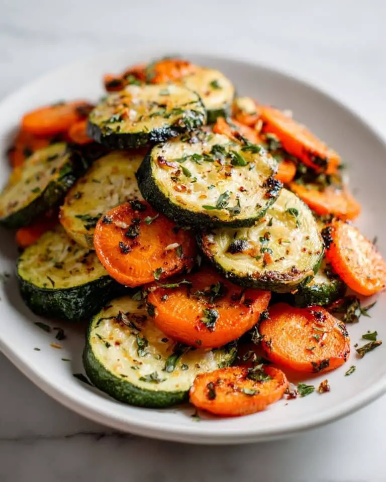 Herb Roasted Zucchini and Carrots Recipe