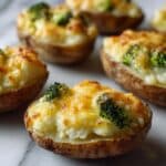 Healthy 5-Ingredient Stuffed Potato Skins Recipe