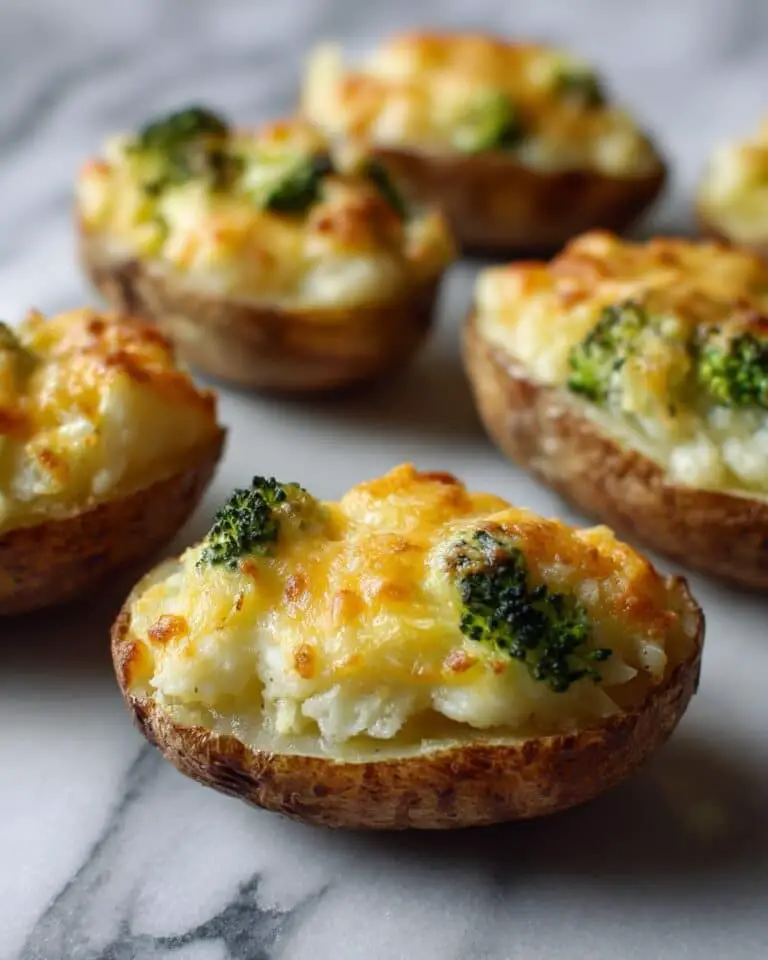 Healthy 5-Ingredient Stuffed Potato Skins Recipe