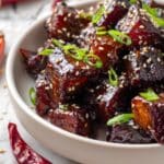 Crispy Asian Potatoes with Soy-Garlic Glaze Recipe