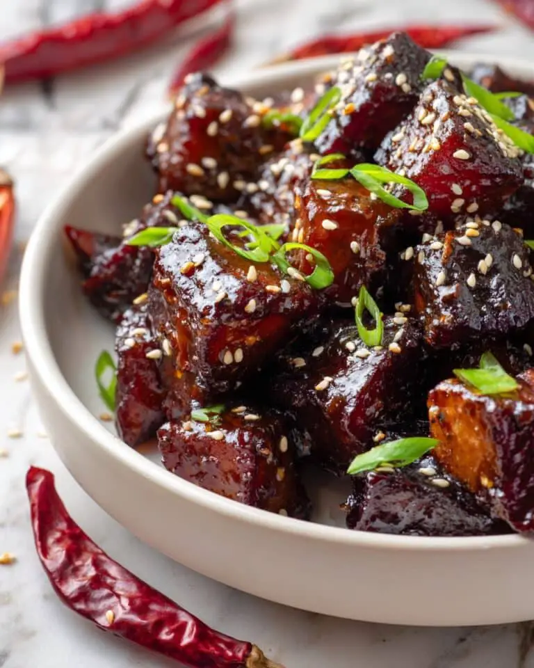Crispy Asian Potatoes with Soy-Garlic Glaze Recipe