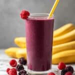 Classic Banana Berry Smoothie Recipe