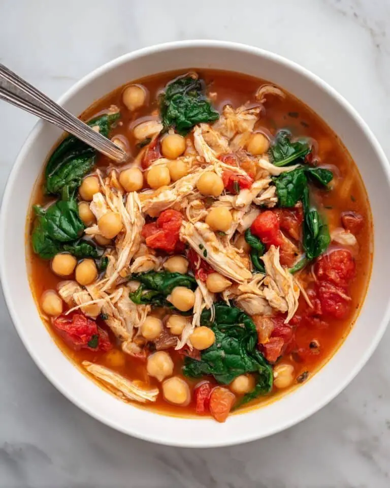 Chicken and Chickpea Soup Recipe