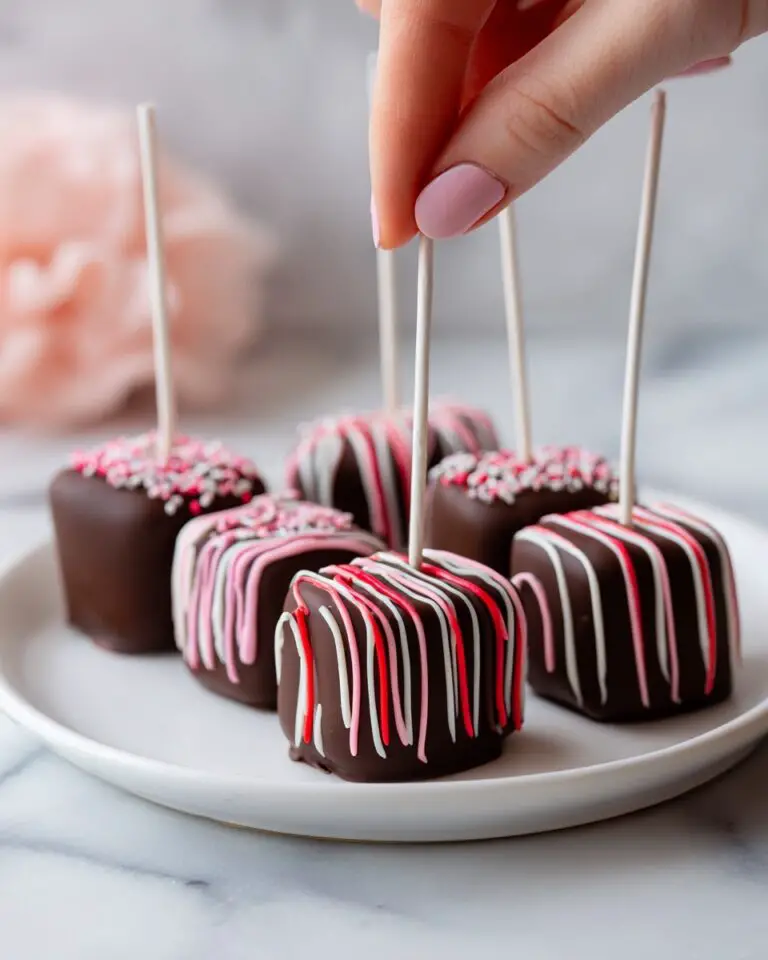 Colorful Chocolate-Dipped Marshmallow Pops for Parties Recipe