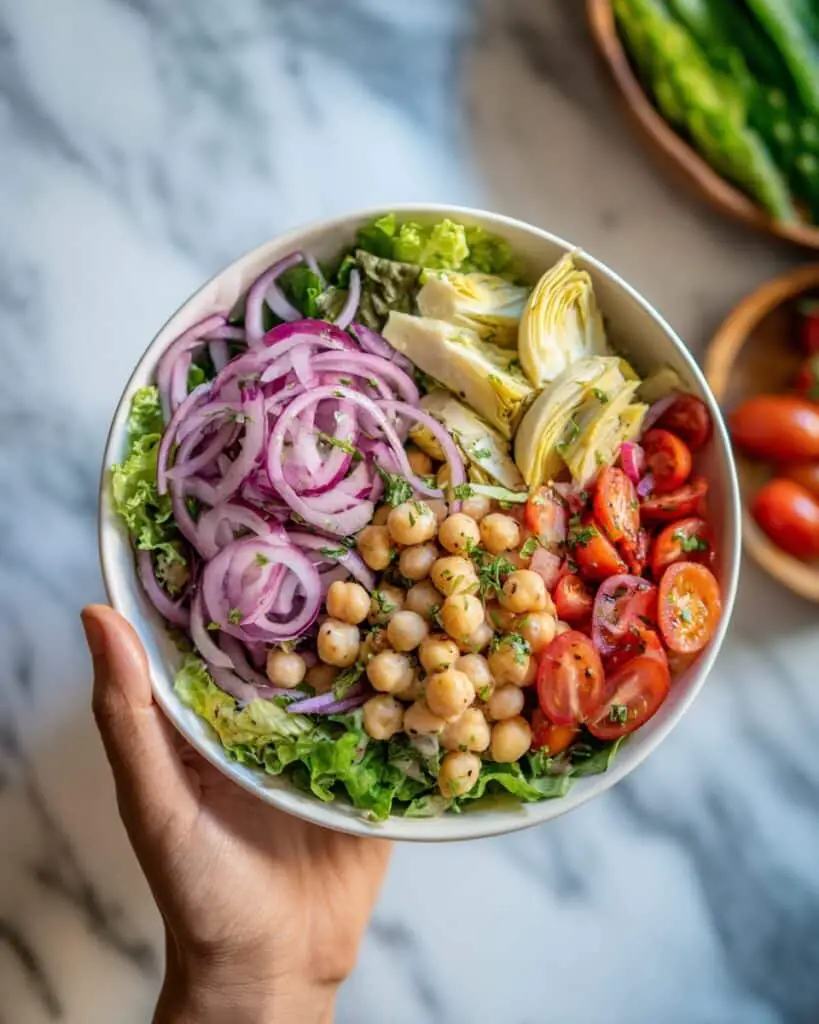 Tuscan Artichoke and Tomato Salad Recipe