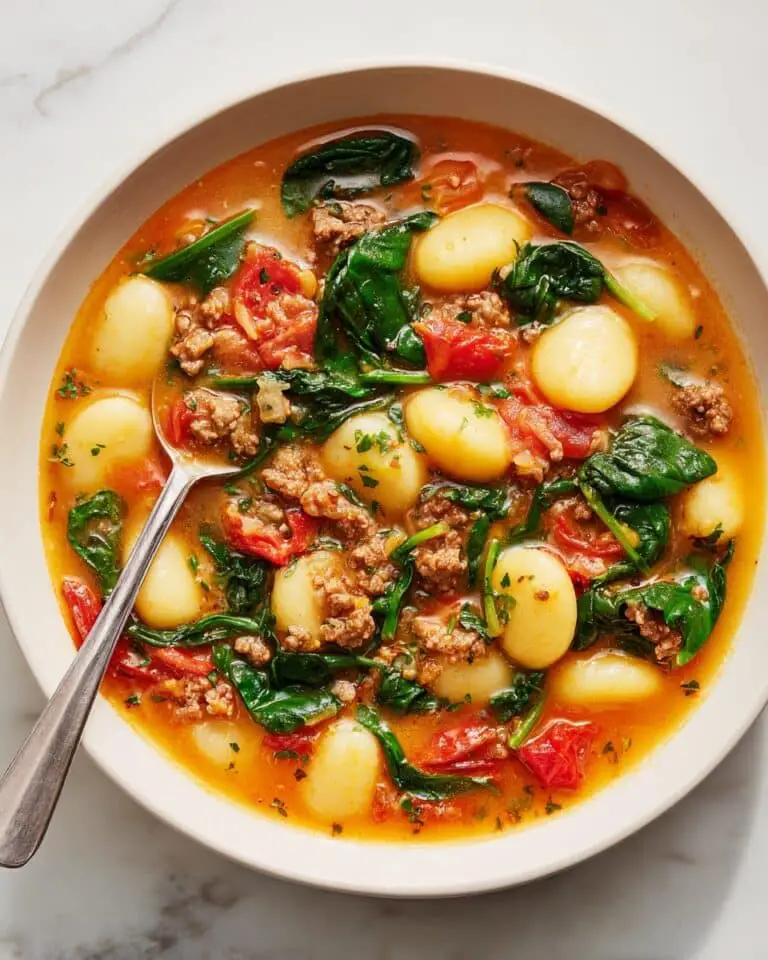 Sausage and Gnocchi Soup Recipe