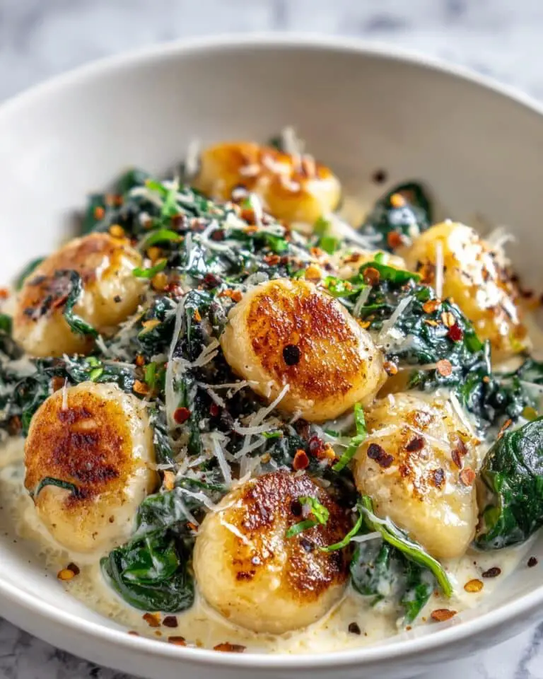 Millionaire Gnocchi with Creamy Parmesan Sauce Recipe