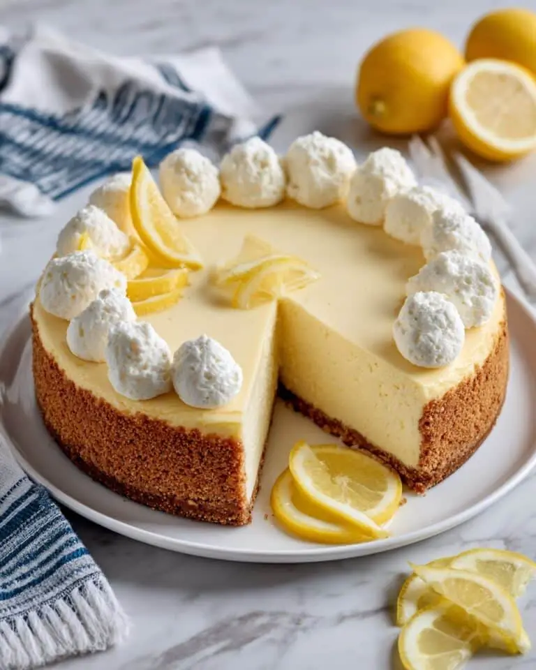 No Bake Lemon Cheesecake Recipe