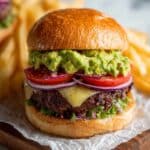 Cheesy Stuffed Tex-Mex Burgers Recipe