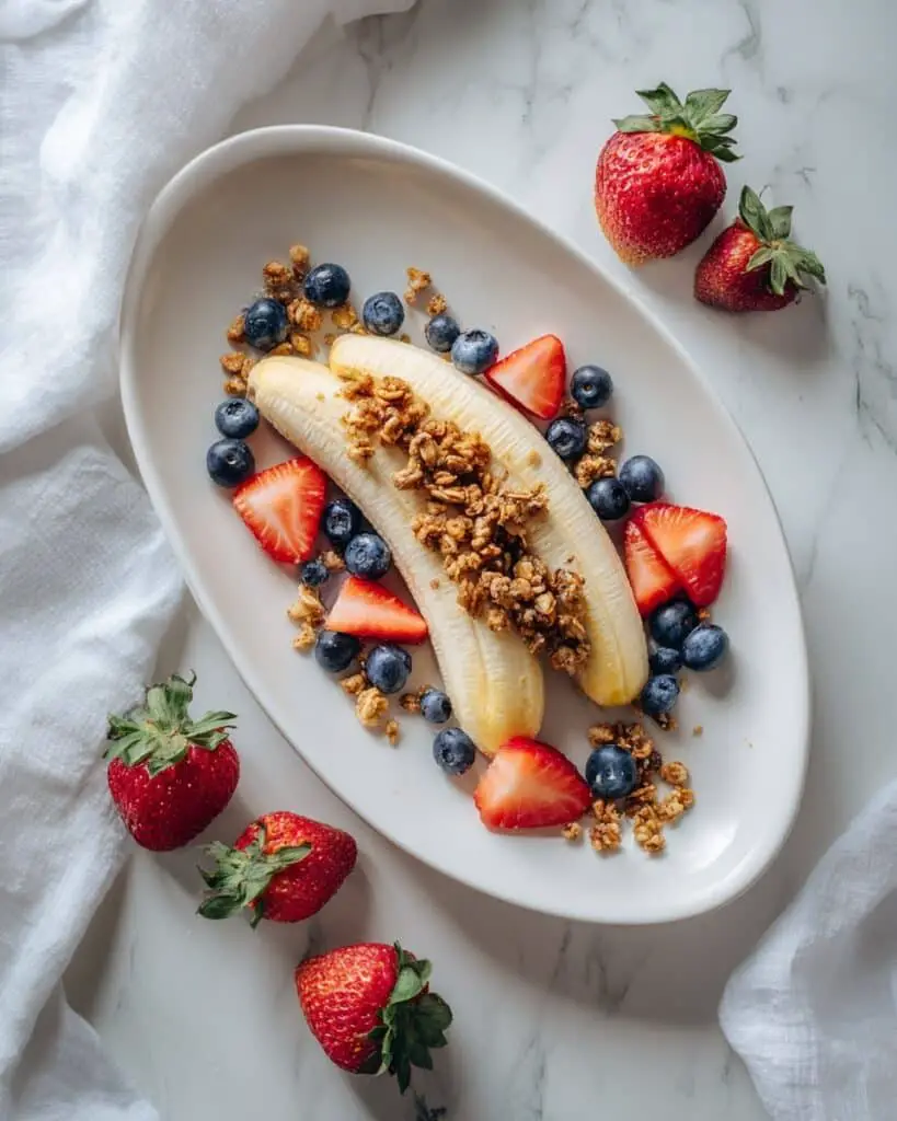 Yogurt Banana Split Recipe