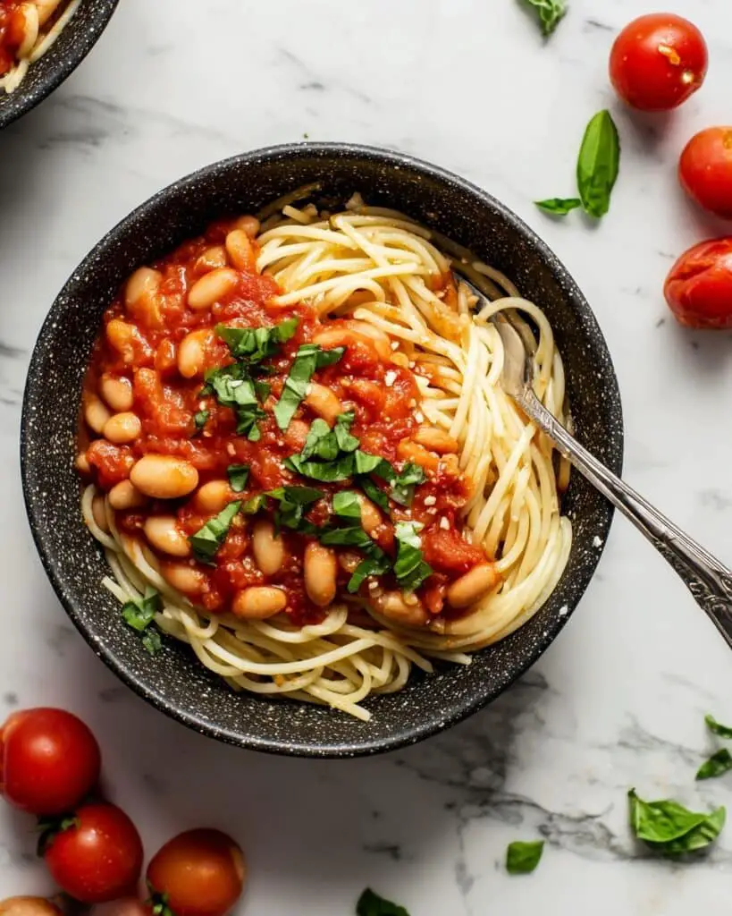 Tomato Bean Pasta Recipe