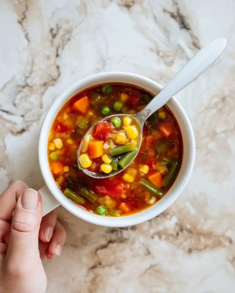 Creamy Vegetable Soup Recipe