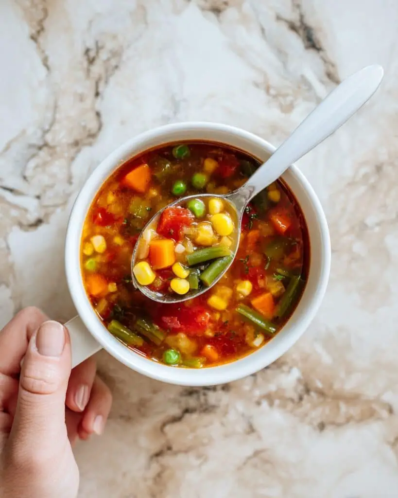 Creamy Vegetable Soup Recipe