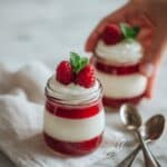 Raspberry White Chocolate Mousse Cups Recipe