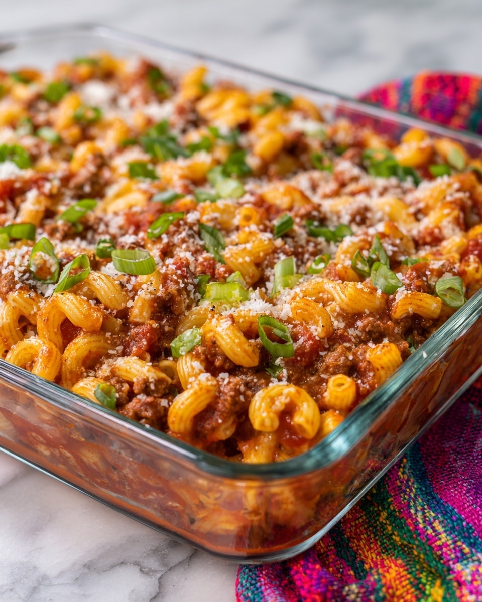 Taco Pasta Casserole Recipe