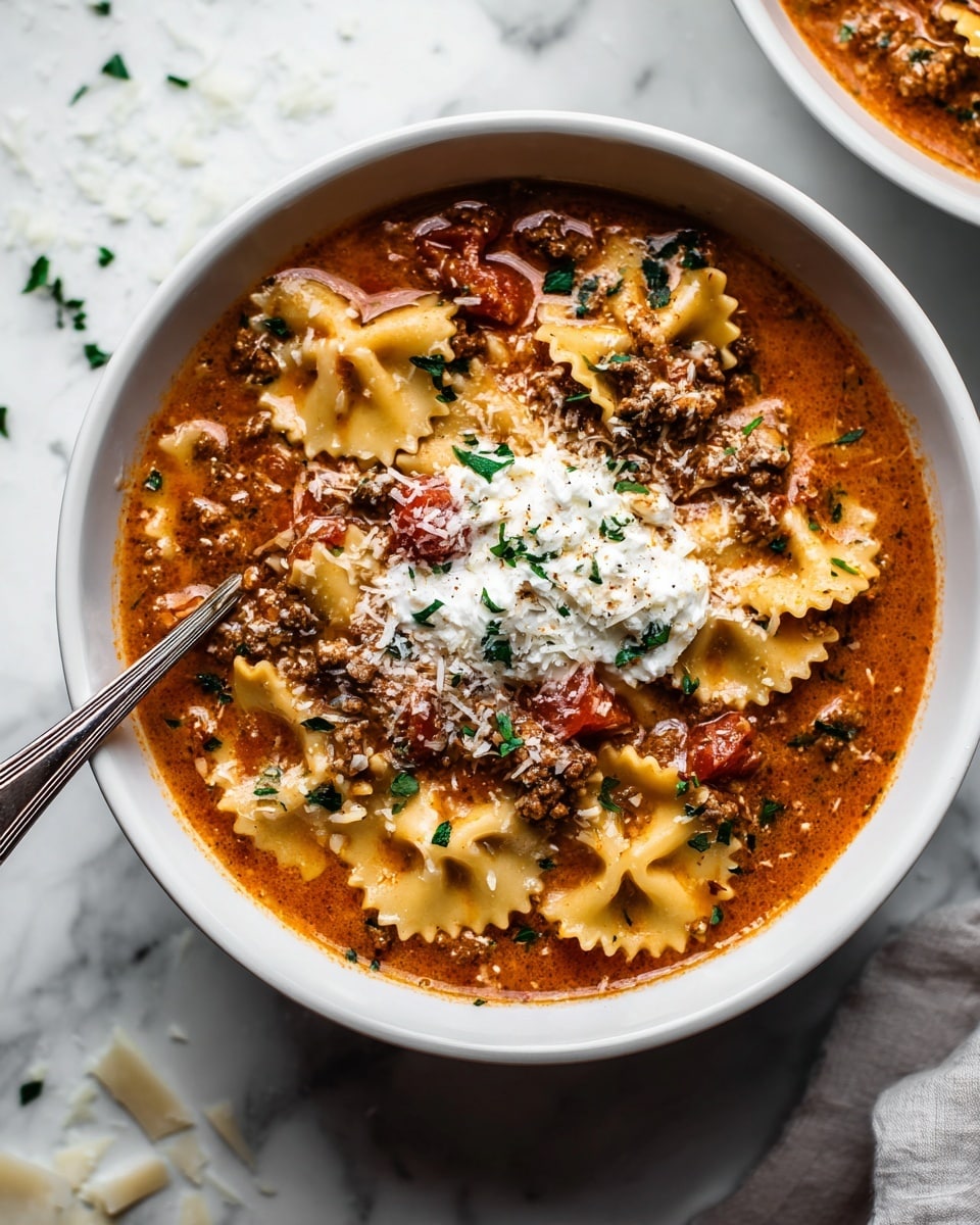 Lasagna Soup Recipe