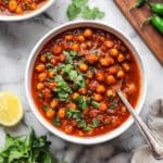 Creamy Chickpea and Tomato Curry Recipe