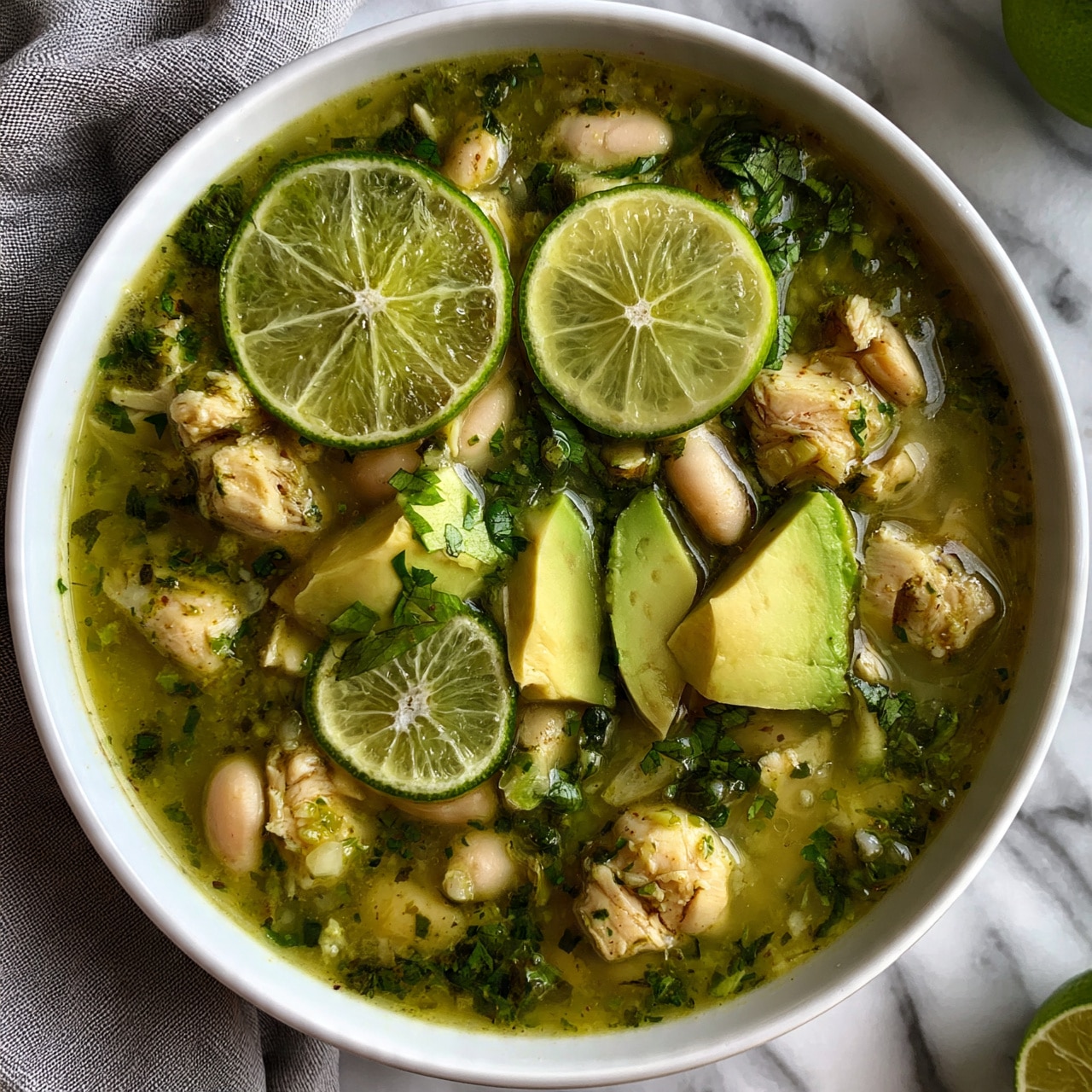 Green Chile Chicken Soup Recipe