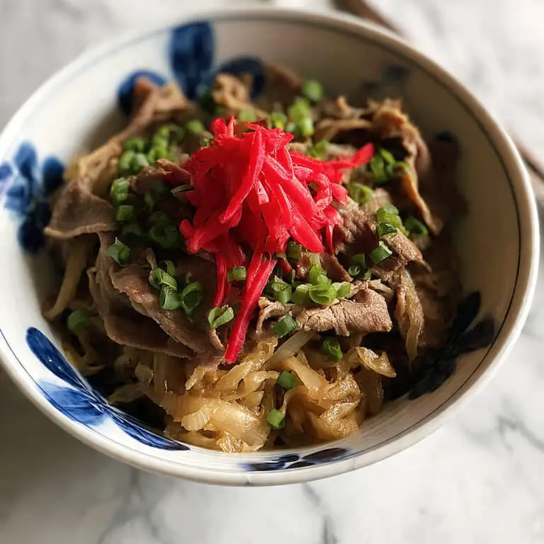Yoshinoya Beef Bowl (Gyudon) Recipe