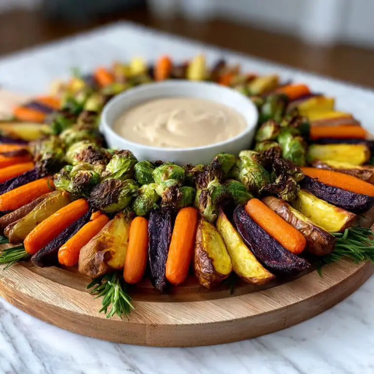 Colorful Roasted Veggie Platter Recipe
