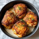 French Mustard Chicken in Creamy Dijon Herb Sauce Recipe