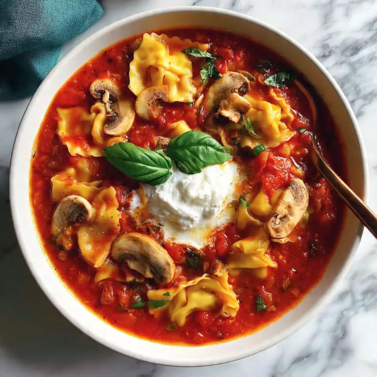 Vegetarian Lasagna Soup Recipe